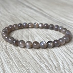 様々な願望を叶えてくれる/ブラックサンムーンストーン/パワーストーンブレスレット/ﾊﾟﾜｰｽﾄｰﾝﾌﾞﾚｽﾚｯﾄ/ﾊﾟﾜｰｽﾄｰﾝ