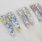 リバティぱっちん留め（5ｃｍ）/ Tom 2個セット