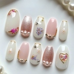 ドライフラワーネイル【現品】