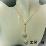 淡水パールのＹ字ネックレス