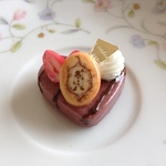 アリス風ハートケーキ