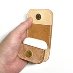 airpods proケース（イタリアンレザー、茶）