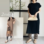 送￥０ シンプルTシャツワンピースできました【tシャツワンピ】