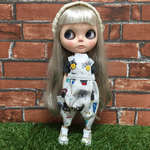 ブライス marococo0521様専用 ニャンニャンサロペット