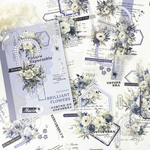 大判フラワーシールブック  Brilliant Flowers4<S707>
