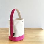 夏限定 "bucket bag"  kinari × fuchsia《受注製作》