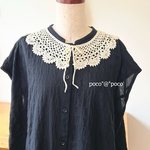 つけ襟♡シンプルスタイリングのアクセント♡透かし編み♡送料無料