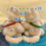 【yamocawa様限定】オーダーメイドぬいぐるみ