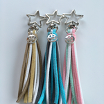 スター☆タッセルキーホルダー(silver)
