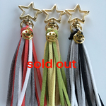 スター☆タッセルキーホルダー(gold)