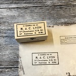 (sewing)R.d.C. LYON ナチュラルver. - Natural ver. - [ラバースタンプ]