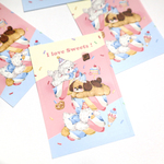 Cherish365【Sweets Hugging】ステッカー / 封印 封緘 シール CHO364