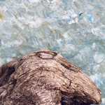 ムーンストーンのリング