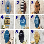 2個SET!木製サーフボードオブジェ