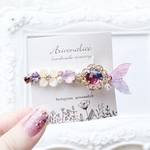 マーメイド ビジュー ロング ヘアクリップ