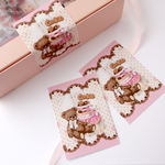 Cherish365【Cookies Celebration A】熊 ステッカー / 封印 封緘 シール CHO290A