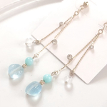 高品質アクアマリンピアス♡