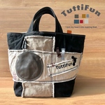 tuttifun＊maru pocket - black bag