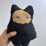 黒猫npatiぬいぐるみ