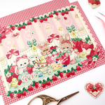 Cherish365【Happiness Strawberry Forest】A5 デザインペーパー 10枚 CHO349