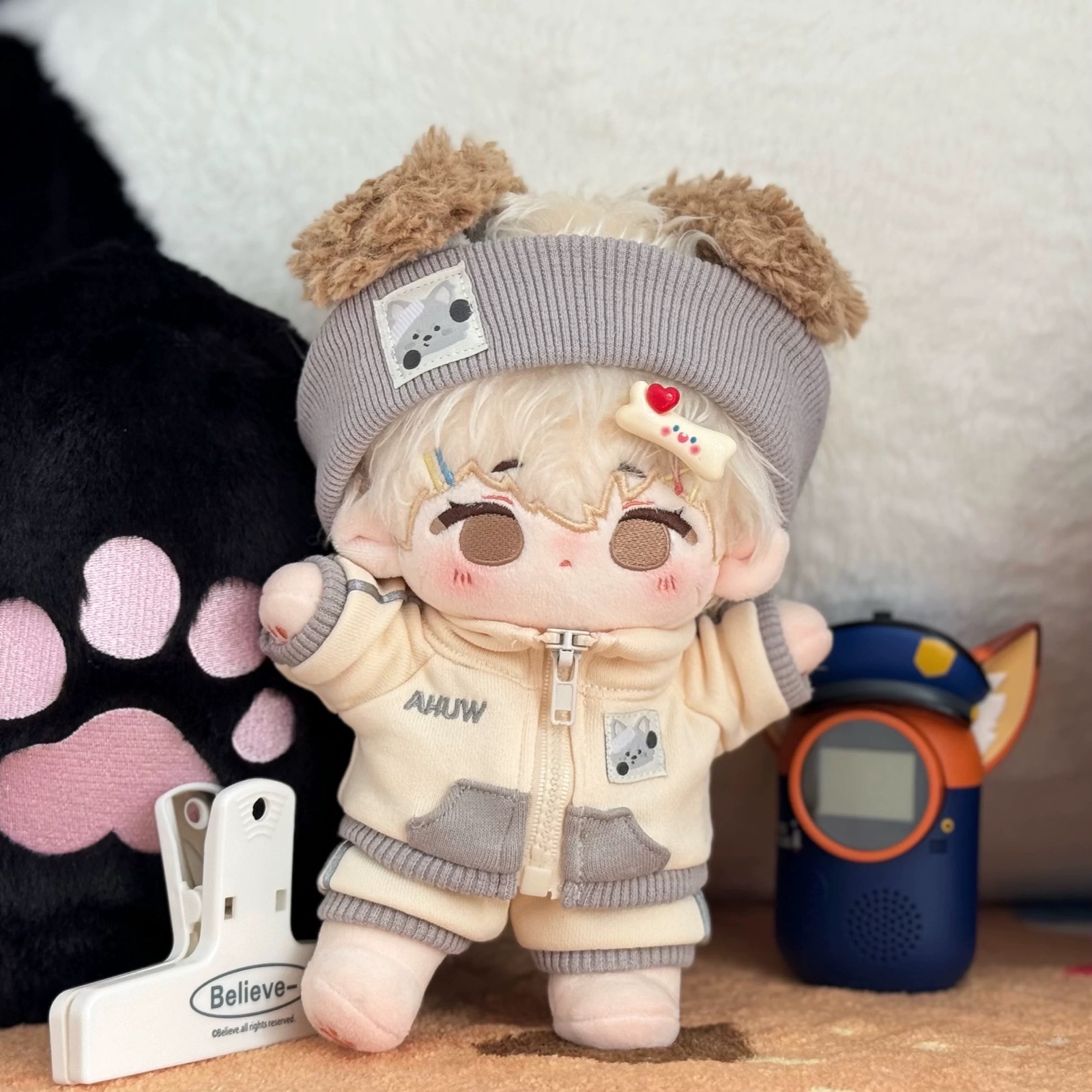 20cmぬいぐるみ服 着せ替え服 ぬい服 コスチューム ジャージ 3点