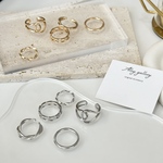New! 5 ring set *.+