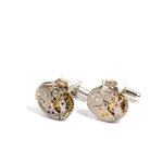 スチームパンクな歯車のカフス/steampunk movement cuff links