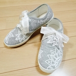 ♡可愛い♡ぺったんこスニーカー