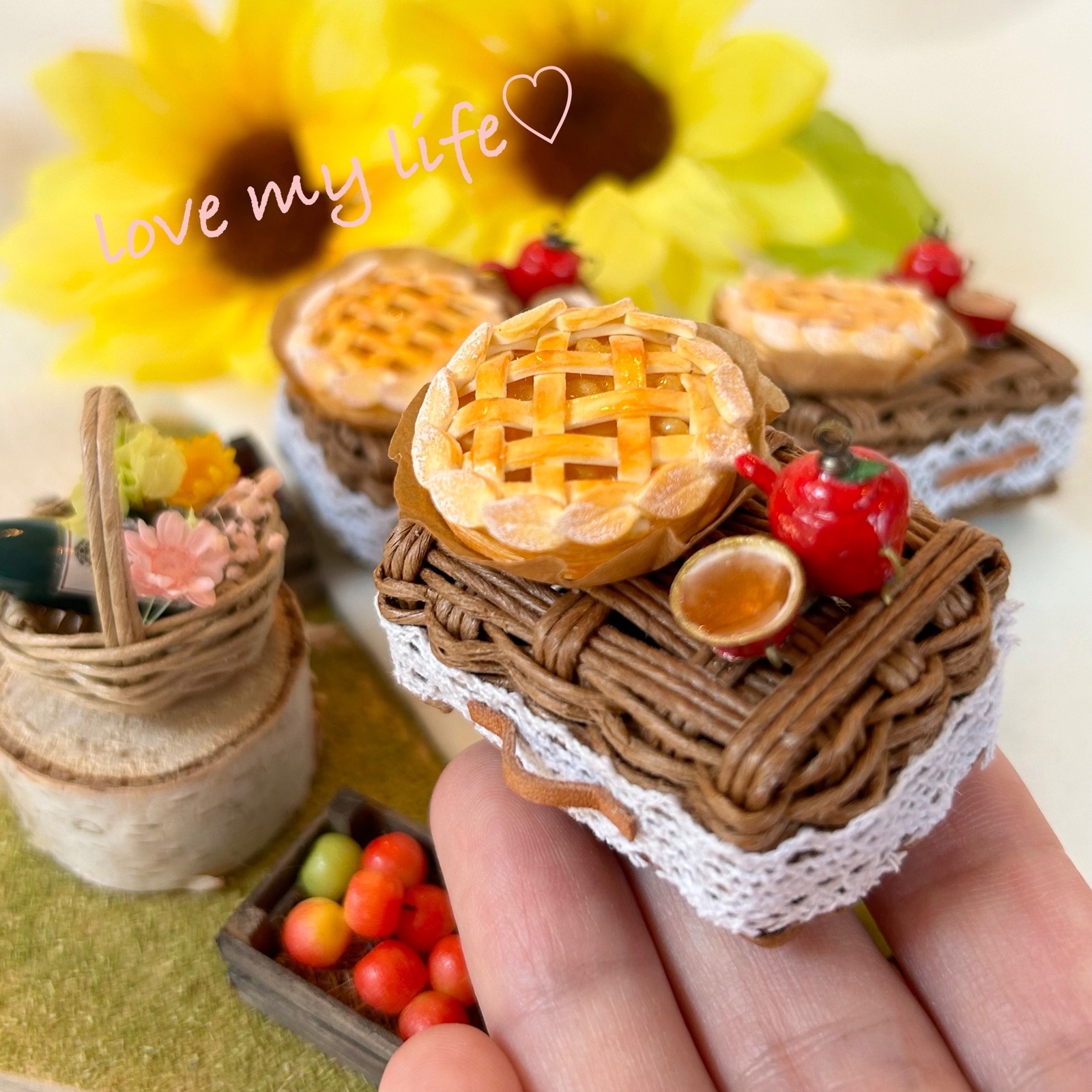 林檎のガレット＊ミニチュアスイーツ 林檎のガレット＊ミニチュアスイーツ 過去作品😋2013年💕 樹脂