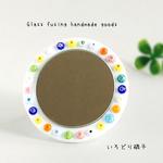 【送料無料】いろどりこっそり手鏡　ミルフィオリA