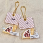 ＊②いちごチョコクリームクレープキーホルダー＊パッケージごとシリーズ