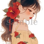 オリジナル人物ステッカー♡No.863
