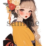 オリジナル人物ステッカー♡No.914