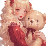 オリジナル人物ステッカー♡No.953