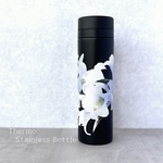 -百合- 花と草木の サーモ ステンレスボトル （保温保冷 水筒）
