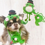 犬用＆猫用 巳帽子🐍 干支帽子 正月 蛇帽子