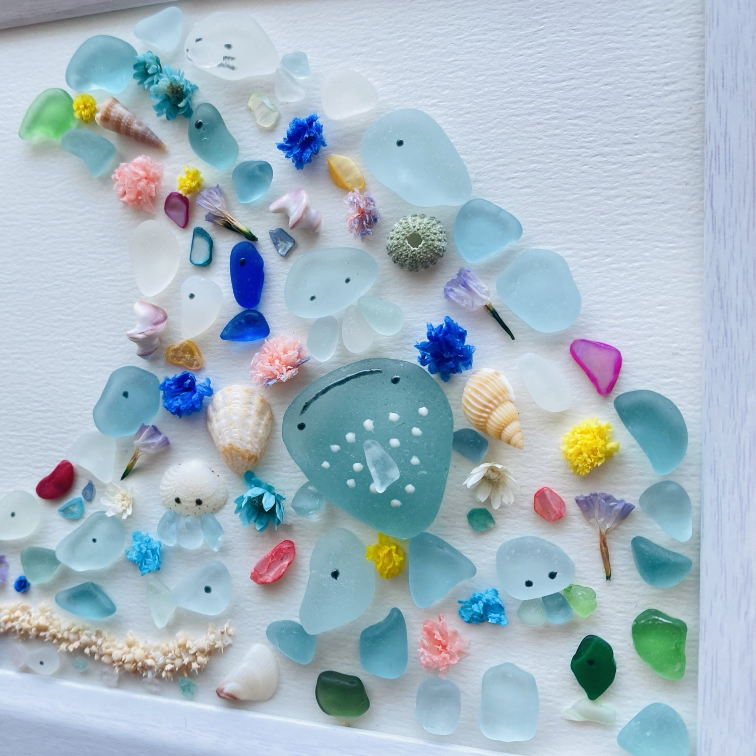 ♡kikiページ♡シーグラスアート ♡kiki様専用ページ♡シーグラスアート