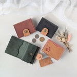 【送料無料】肉球ミニ財布　4色　猫 小銭入れ カードケース レザーウォレット パスケース