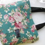 Ｍ　アンティークローズ　薔薇 エメラルド　トートバック