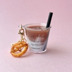 完成品　カフェラテキーホルダー③