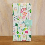 ＊んぱ＊のもり水彩画スマホケース　手帳型