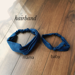 【mamaとbaby】ヘアバンド①-A