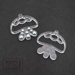 【レジン】アクリル空枠 クラゲ 《2個入り》