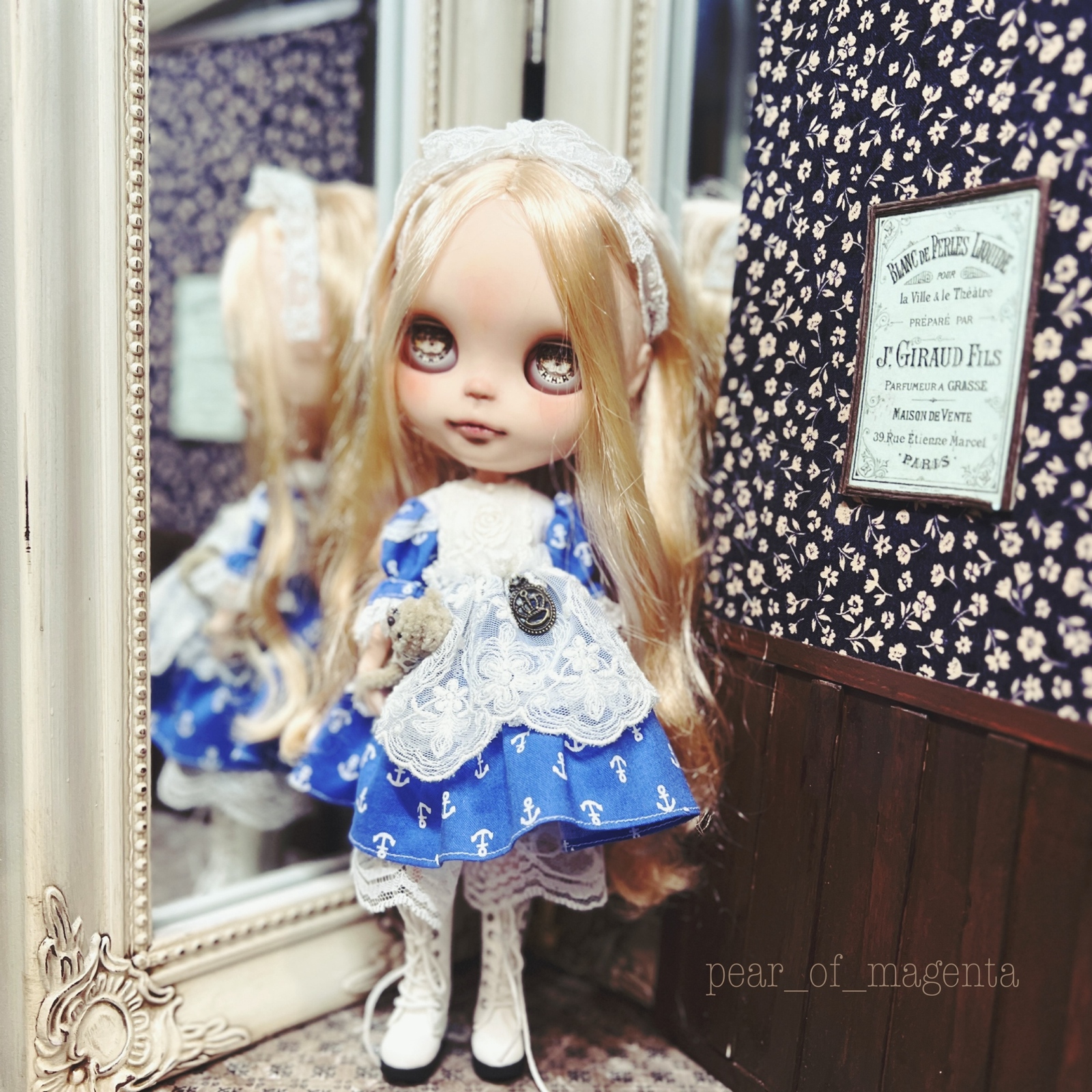 otodoll ブライス アウトフィット 4点セット レトロ柄