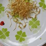 送料無料☆ピアスフック☆ゴールド
