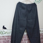 sm-5919様オーダー品*ゆるゆるぷっくりパンツ*濃紺ソフトデニム*