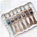 コンチョのマクラメキーホルダー