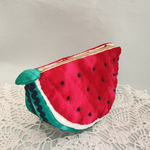 スイカのポーチ(赤)