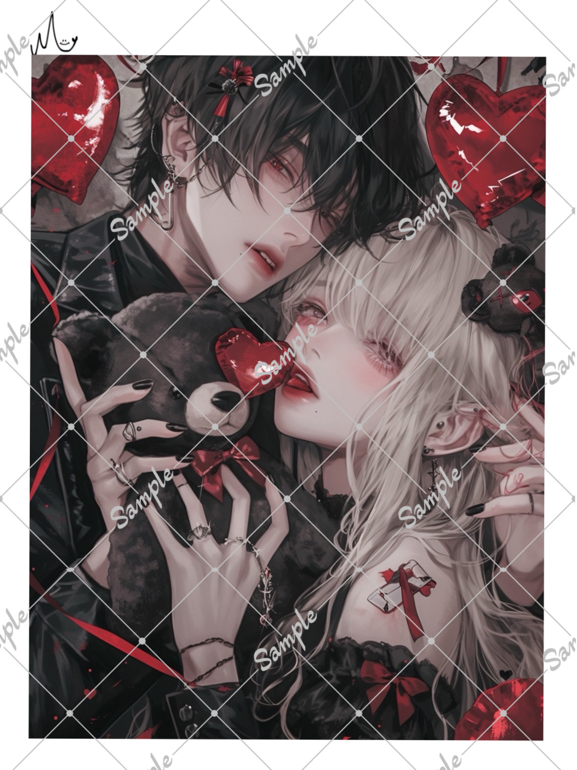 ℳ. xoxoshop オリジナル人物ステッカー - XoXo shop. | minne