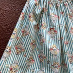 【可愛い過ぎる猫】丈約74cm 猫 可愛いにゃんこ ネコパフェ　スイーツスカート ネコ ねこスカート ギャザースカート